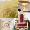 Exquisites Blattgold-Kunstdesign mit vergoldetem Rahmen für DIY-Dekorationsprojekte