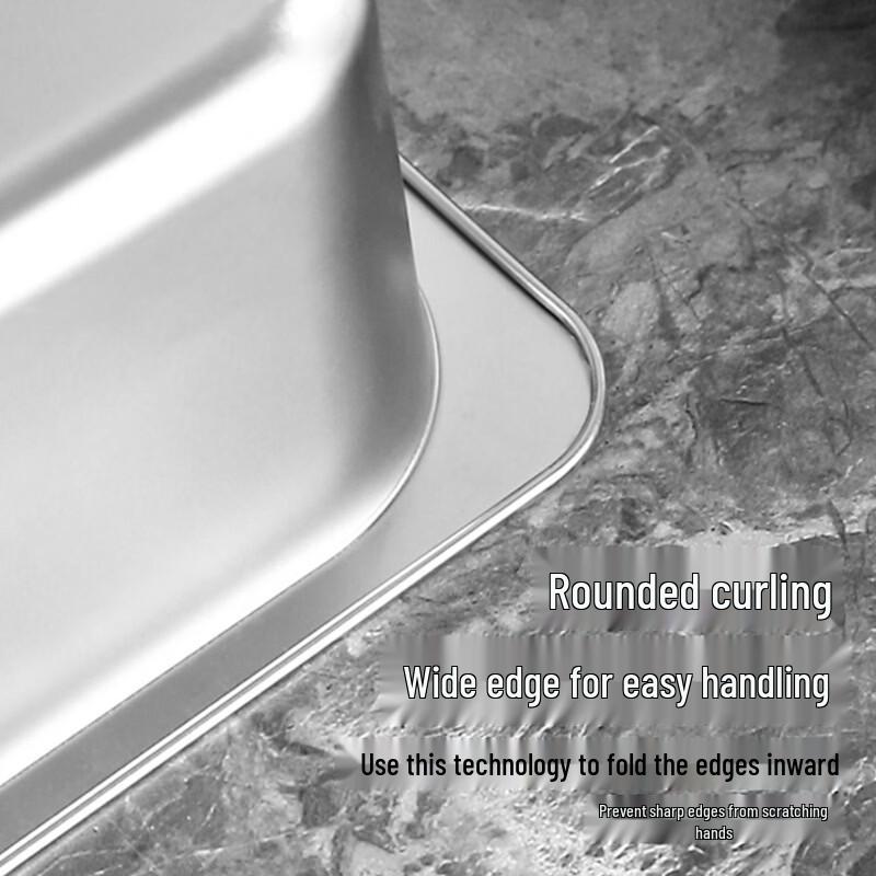 Stainless Steel Rectangular Food Pan