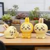 Cute New Chiikawa Small Ornaments Usagi Hachiware Car Ornaments Cartoon Characters Desk Office Home Furnishings Gift Collection