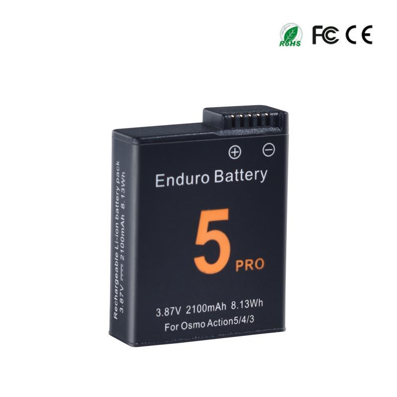 Extended Battery for DJI Action 5 Pro/4/3, Long-Lasting Power for Osmo 360 Sports Camera