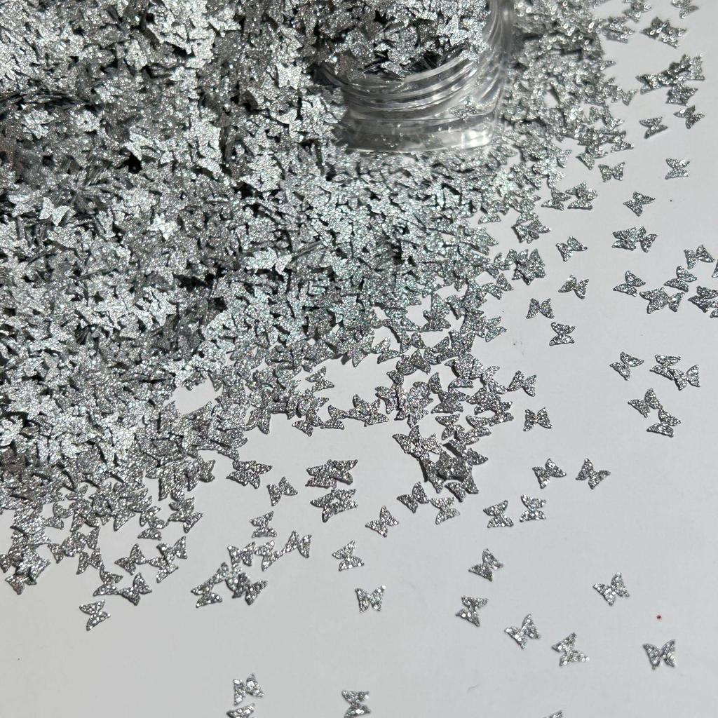 Reflective Diamond Butterfly Nail Art Sequins