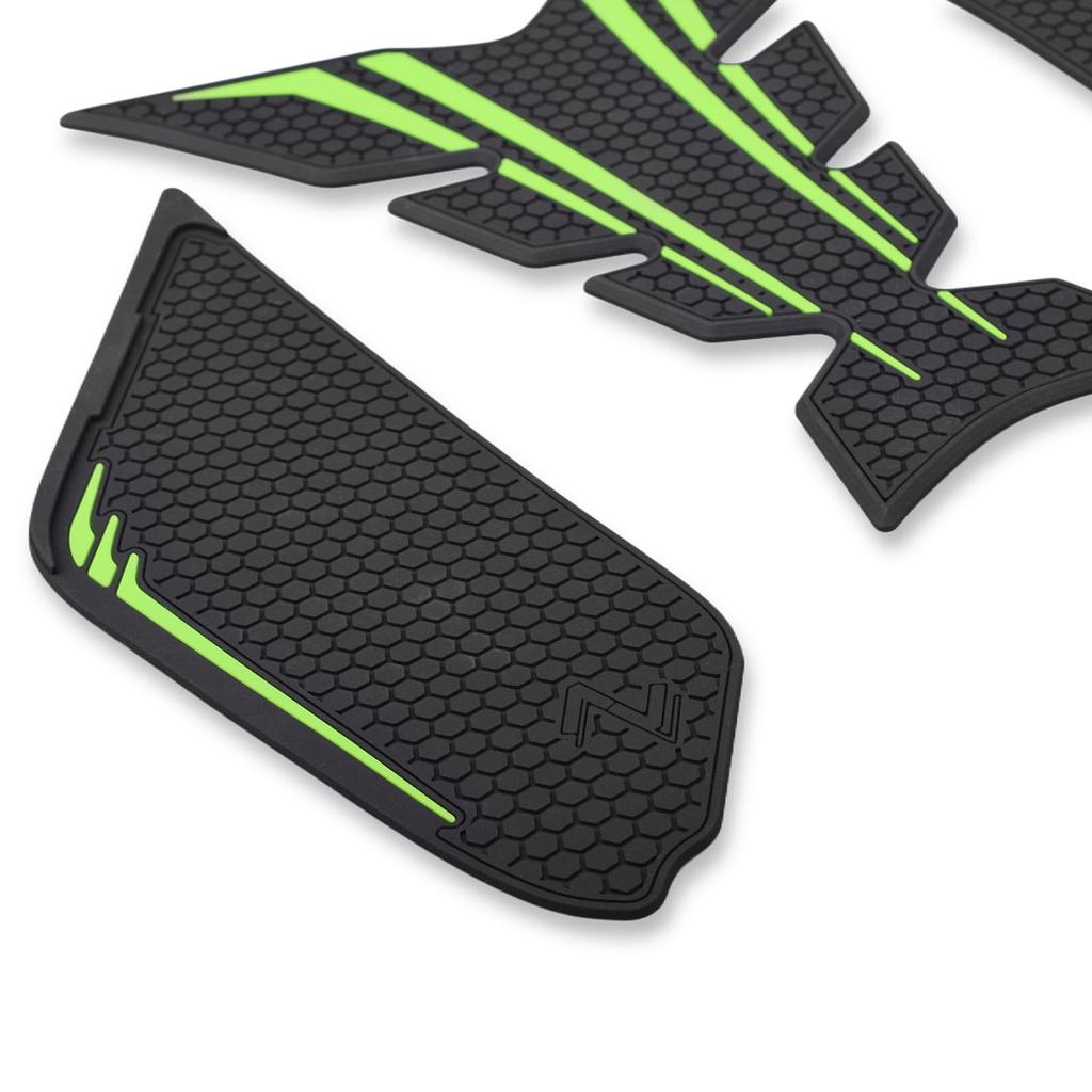Kawasaki Z900 Motorcycle Fuel Tank Protector Traction Protection Sticker 2017-202519 (Green)