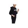 Adidas Sports Hooded Casual Comfortable Knit Pullover American Sweatshirt Men Sweatshirt Black CW2471