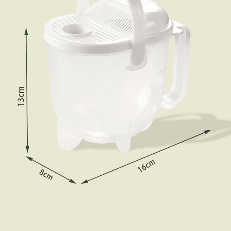 Draining Basket Strainer Colander for Cleaning Fruits Vegetables Rice Noodles, Kitchen Colander with Rinsing Function