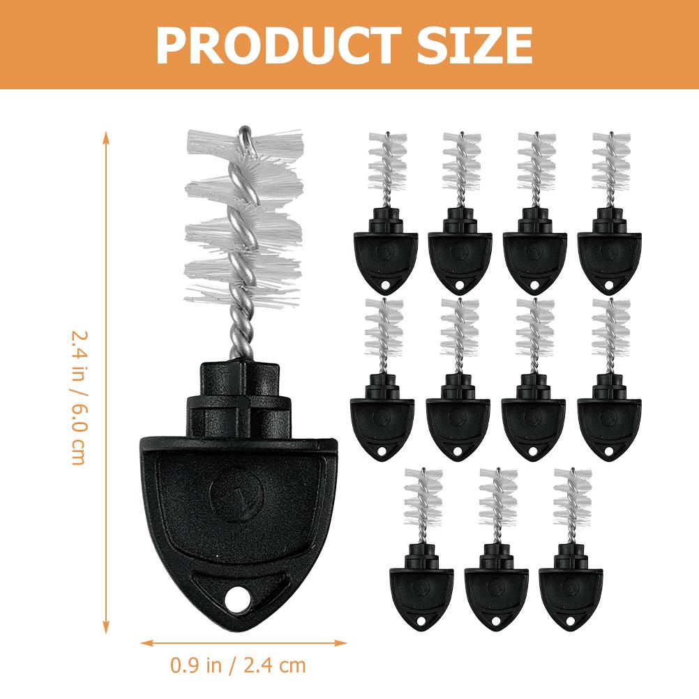 6 Pcs Beer Tap Brushes Reusable Stoppers Portable Cleaning Tools Draft Faucet Plugs Wear Resistant Bar Accessories Kitchen Pub