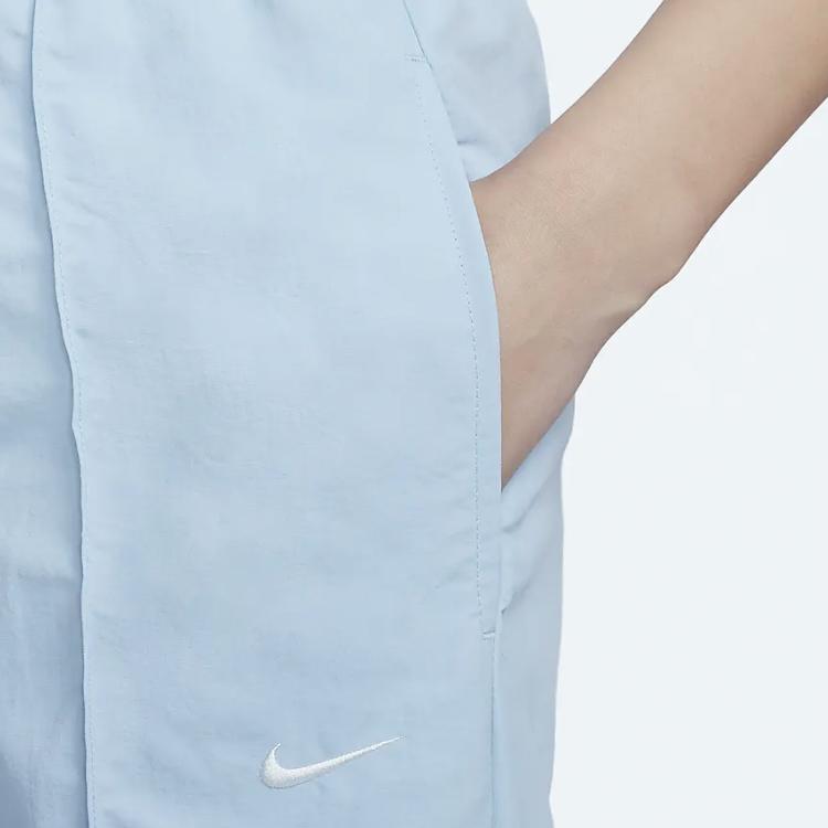 New Nike Sportswear Casual Pants Women's Light Armory Blue FQ3589-440
