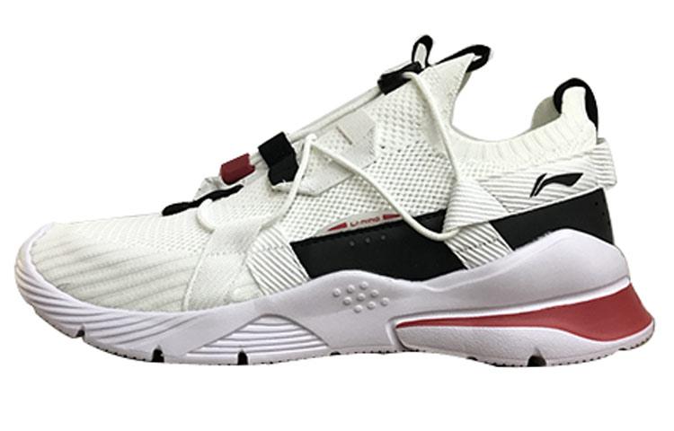 Li Ning Breathable Low top Running Shoes Men s White AGLQ027-1 43.5