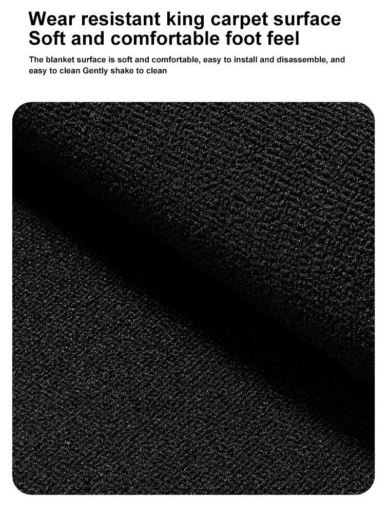 Stain-Resistant TPE Floor & Rear Bed Mats for 2004-2024 Toyota Tacoma