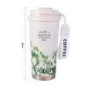 Stainless Steel Coffee Vacuum Flask 500ML Coffee Thermos Mug Travel Thermal Cup  Children Girls Boy