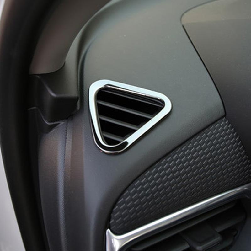 My Good Car Stainless Steel or ABS Chrome Car Front Small Air Outlet Decoration Cover Trim For Chevrolet Equinox 2017 2018