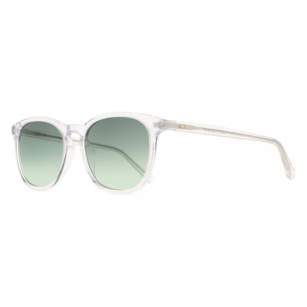 Messy Weekend Sean Crystal Green Unisex Sunglasses