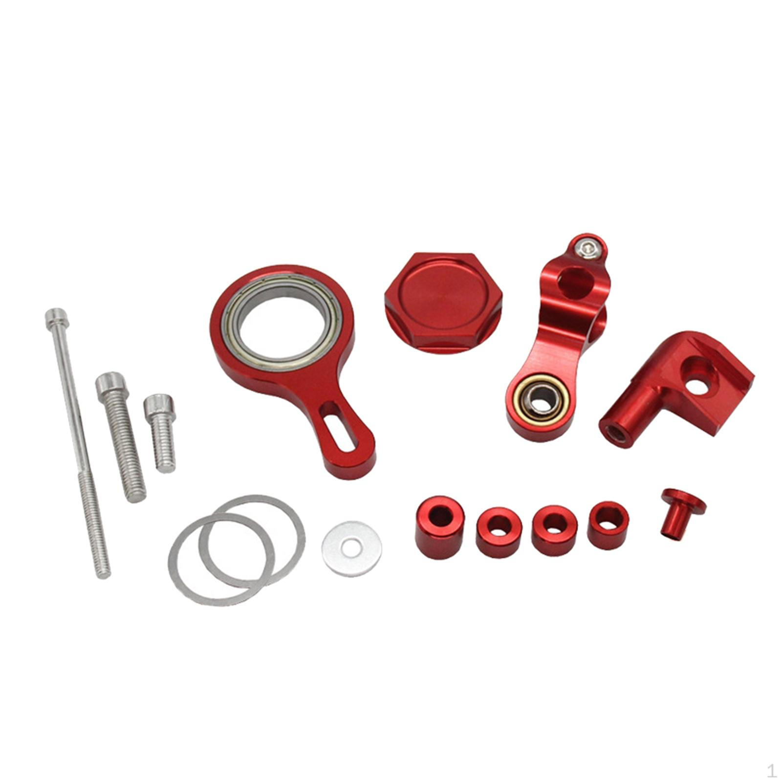 Комплект кронштейнов рулевого демпфера с ЧПУ для аксессуаров R1 Red