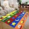 Fun Animal Fruit Number Play Mat NonSlip Educational Rug for Kids Nursery Living Room Learning Floor Carpet