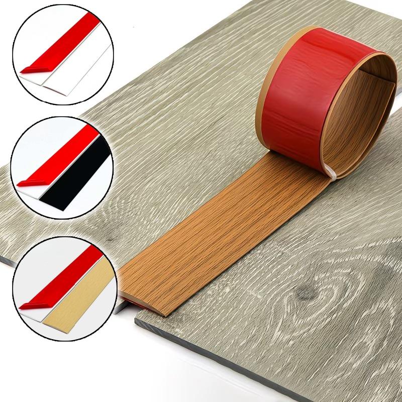 1PC 2m Wooden Floor Transition Strip Edge Banding Floor Joints PVC Abrasion Resistant Universal Edge Banding Threshold Strip