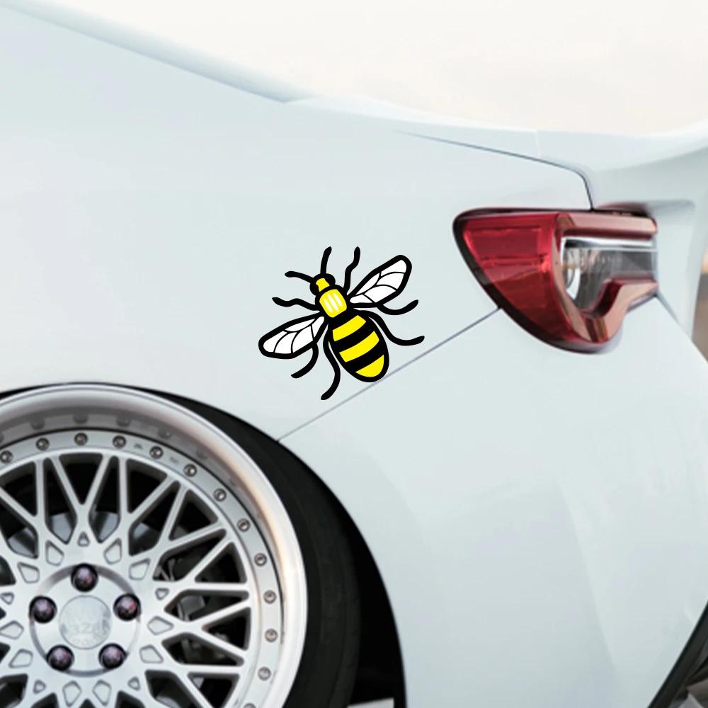 Colour Manchester Bee Vinyl Stickers Car Decals Auto Whole Body Color Vinyl Films Auto Exterior Decoration Car Accessories