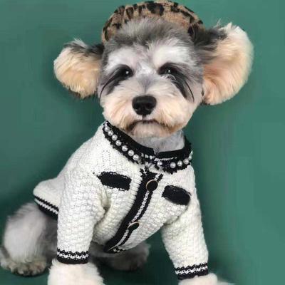 Oblečení pro psy Jarní Oblečení Malý Voňavý svetr Ženilka Pomeranian Teddy Corgi Mops Kočka Oblečení pro mazlíčky Oblečení pro štěňata