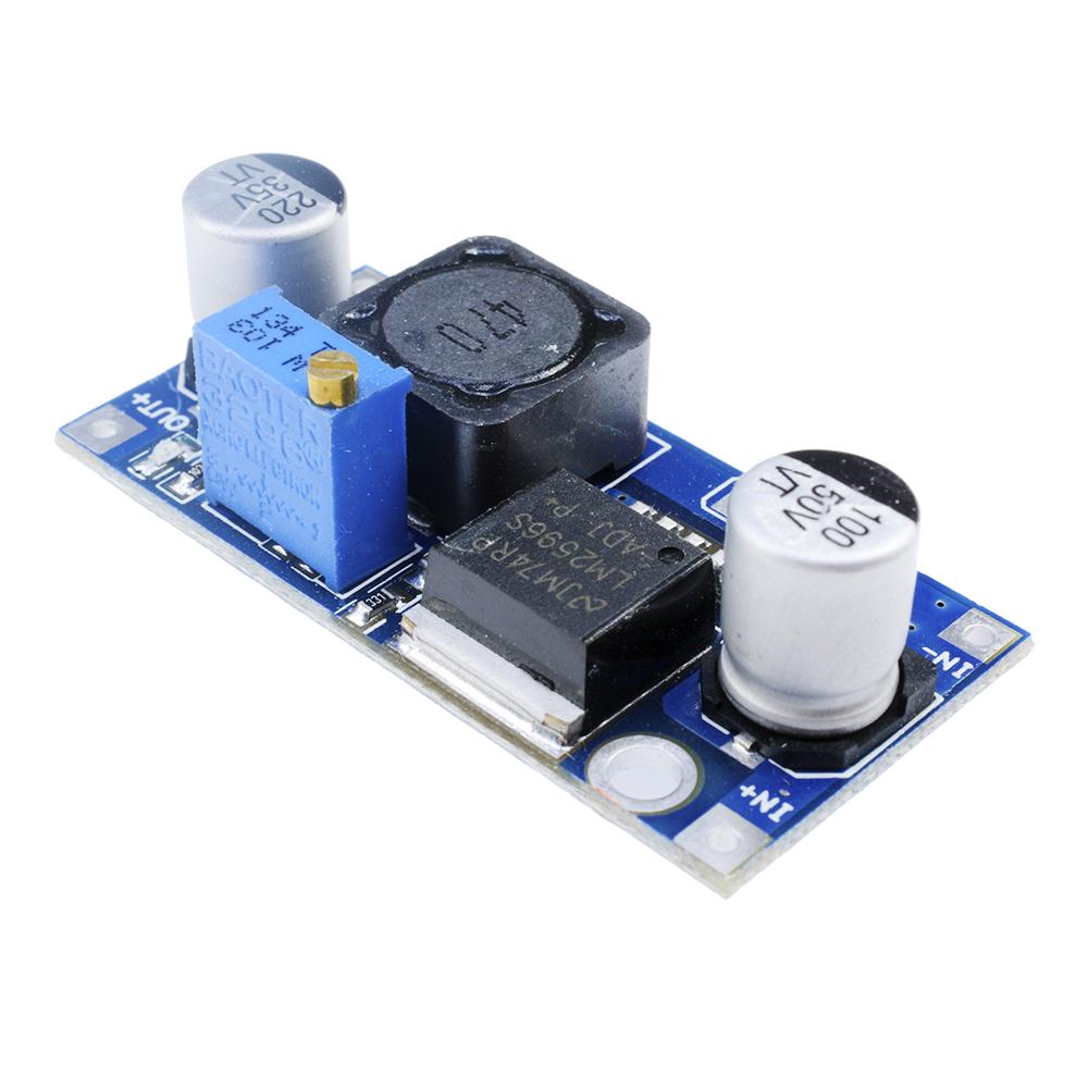 1-20PCS LM2596 LM2596S DC-DC Adjustable Buck Converter Module - 3.2-35V To 1.25-35V Step Down Voltage Regulator Power Supply