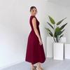 2025 European-American Women's V-Neck Zip Cardigan Slim Dress