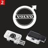 HD Car Door Welcome Projector Light Led Wireless Lamp Decoration Accessories For VOLVO Rdesign S80L S60L V40 CC XC60 V60 S60L TD ZU2