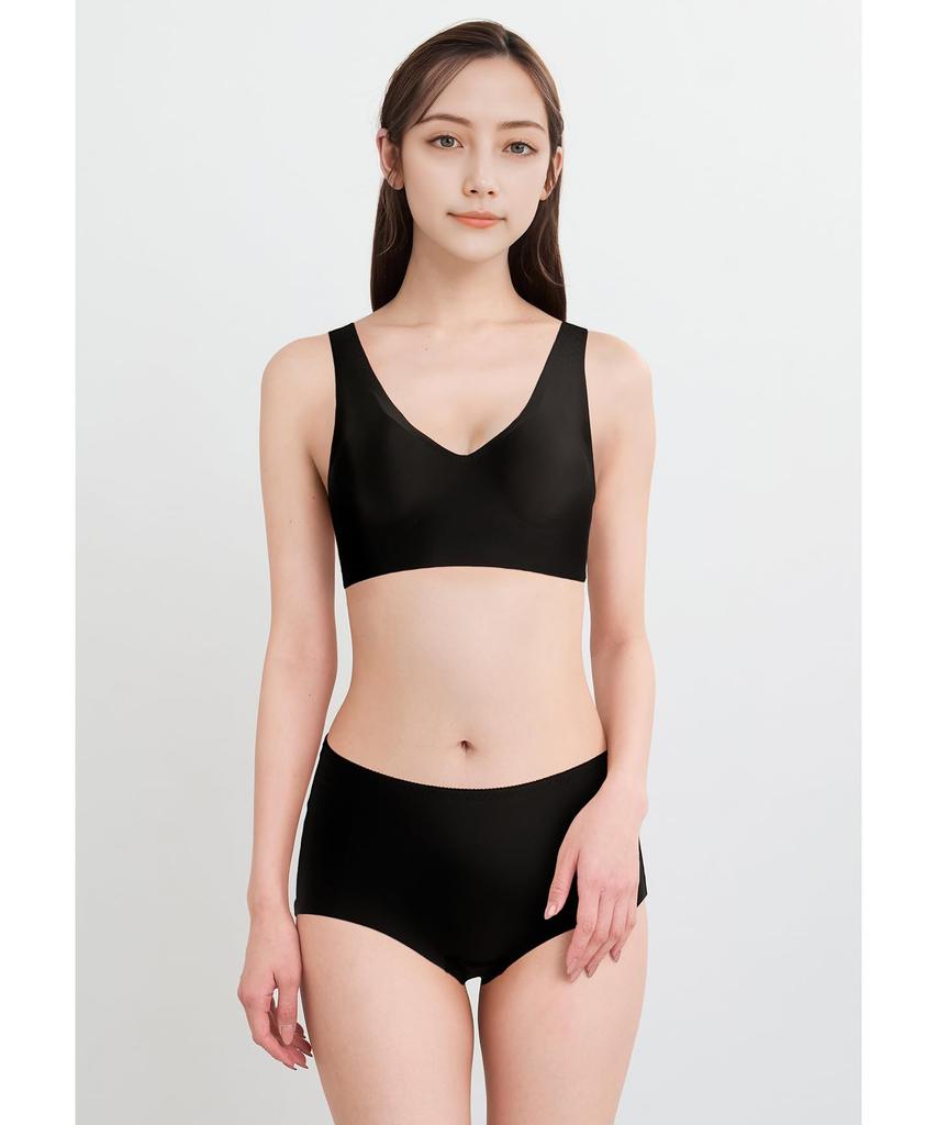 Gokochi Sanitary Panties For Normal To Heavy Keeps Pads In Compatible with Winged Comes with Matching Regular Inseam PGG235 Size M [Wacoal] Periods,