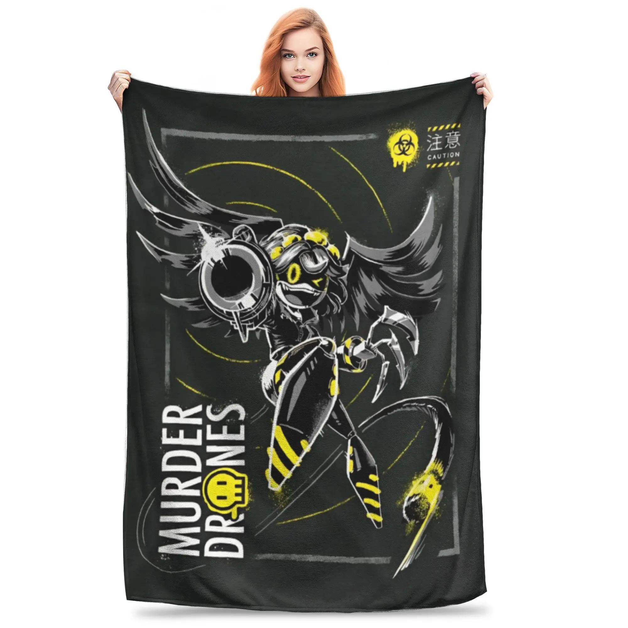 

Murder Drones Uzi Doorman Blanket Multiple Sizes Cozy and Lightweight Robots Throw Blankets for Couch Sofa and Bed 75x90cm