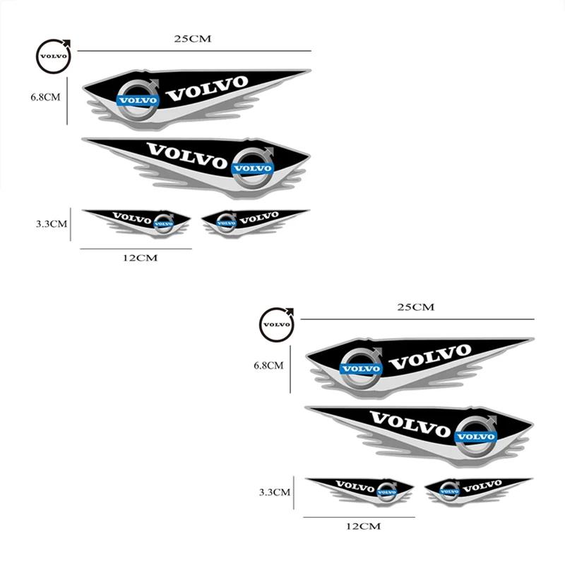 4ks samolepka na poškrábání nárazníku auta Volvo S60 XC60 S90 XC90 univerzální samolepka na auto dekorativní samolepka na poškrábání dveří auta. Rychlé dodání