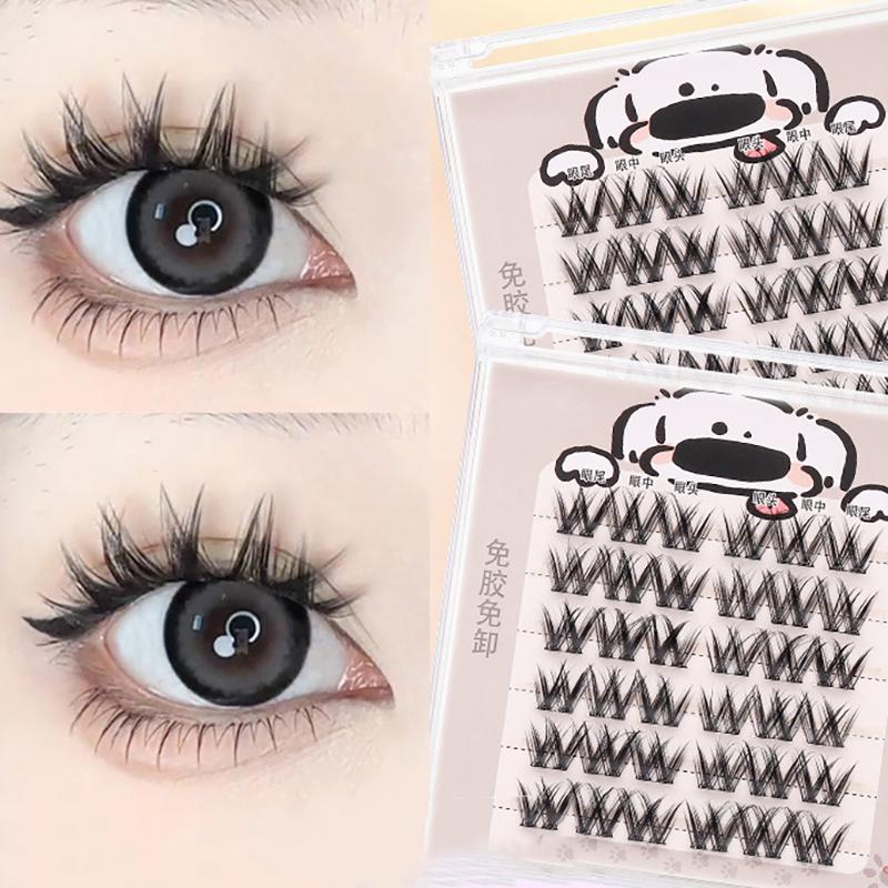 Free False Eyelashes Fox Tie Lazy People Can Choose The Soft Soft Adhesive Free From False Eyelashes