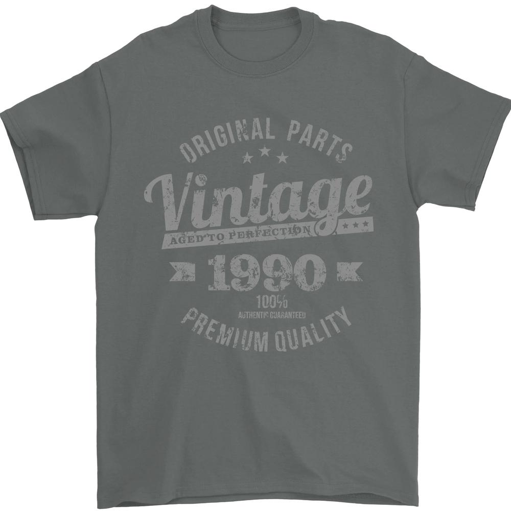 Vintage Year 36th Birthday 1990 Unisexs TShirt 100 Cotton S