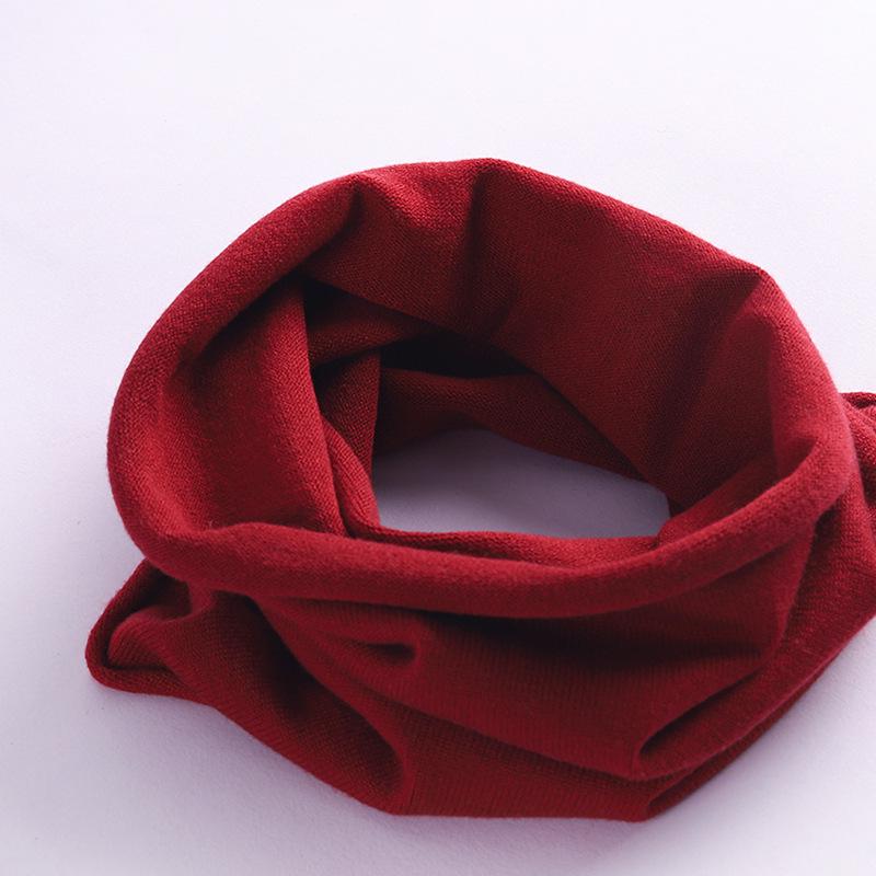 Unisex Strick-Nackenschal Snood Pullover für Frühling & Herbst - Einfarbige, Kälteschutz, Vielseitig