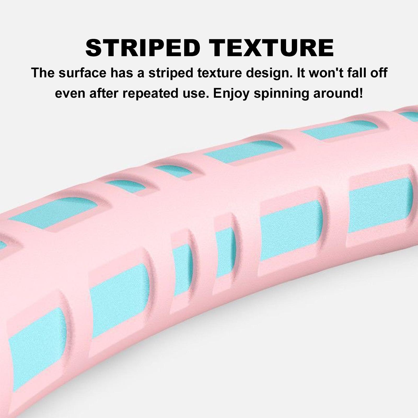 1 шт. Съемный спортивный обруч из нержавеющей стали, фитнес-обруч с утяжелением, съемный фитнес-обруч для взрослых и подростков China Mainland