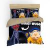 Indecor Cartoon Jeffy 3D Printed Duvet Case Pillowcase Bedding Set Twin Full Queen King Size For Kids Bedroom