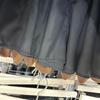 Suede Plush Flower Bud A-Line Flared Skirt for Women - Autumn/Winter New Arrival