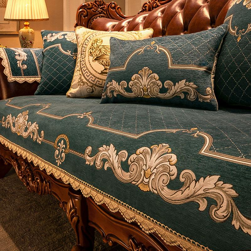 

Главная Диван Подушка Роскошный Чехол для Дивана Из Синели Жаккард Защитный Чехол Для Гостиной Декор Четыре Сезона Универсальный Чехол Чехлы Для Дивана 50x60