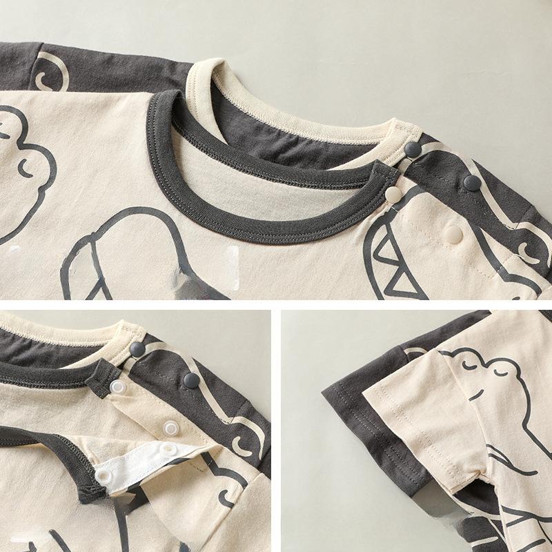 Baby Clothes Casual Short-sleeved T-shirt Summer Boys Girls Baby Children Children Summer Half-sleeves