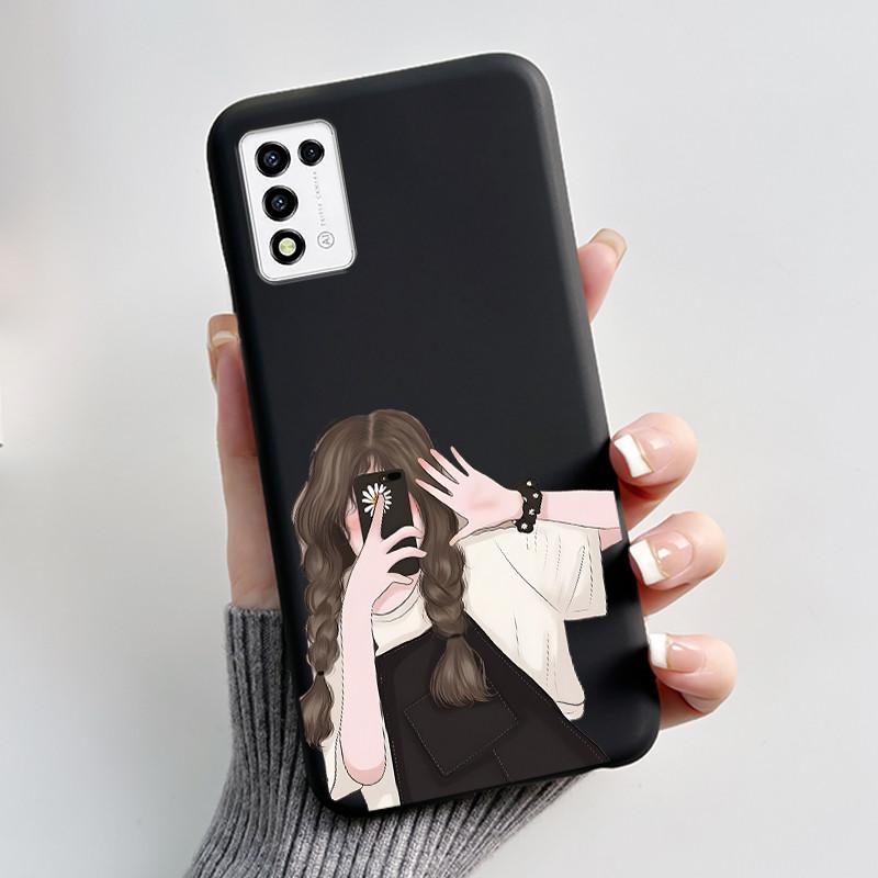 For ZTE Libero 5G III, A202ZT Soft Silicone Black Case For ZTE Libero 5G II, A103ZT Popular Pattern Panda Shockproof Shell