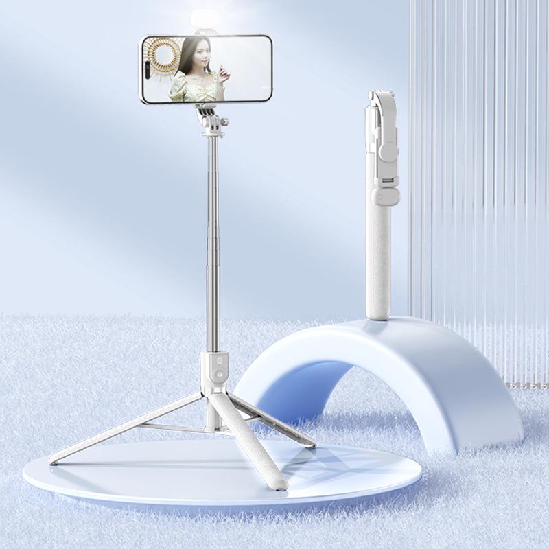 1.7m Portable Selfie Stick & Tripod with Bluetooth Remote for Live Streaming