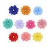 5PCS Embellishment Chiffon Flower Chiffon Handmade Material DIY Decoration Accessories Hairclips