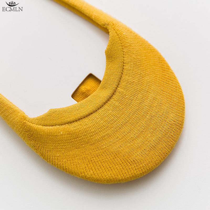 Mode Baumwolle Frauen Socken Feste Schneeflocke Softable Lustige Socken Frauen Sommer Slipper Socken Boot Socken Frauen Socken