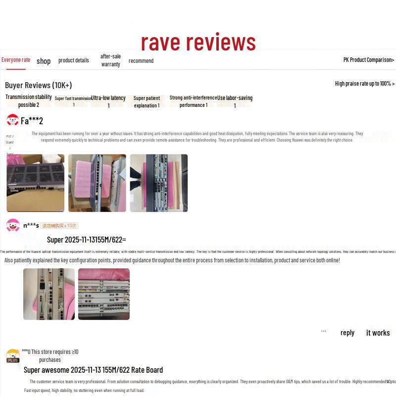 Huawei OSN Series Optical Transmission Equipment