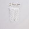 [Petite Marie] 13 DD Compatible Sheer and Soft Touch Glitter Socks, White, 60cm Doll, BJD, Doll Clothes [Petite Marie] [No.0209]