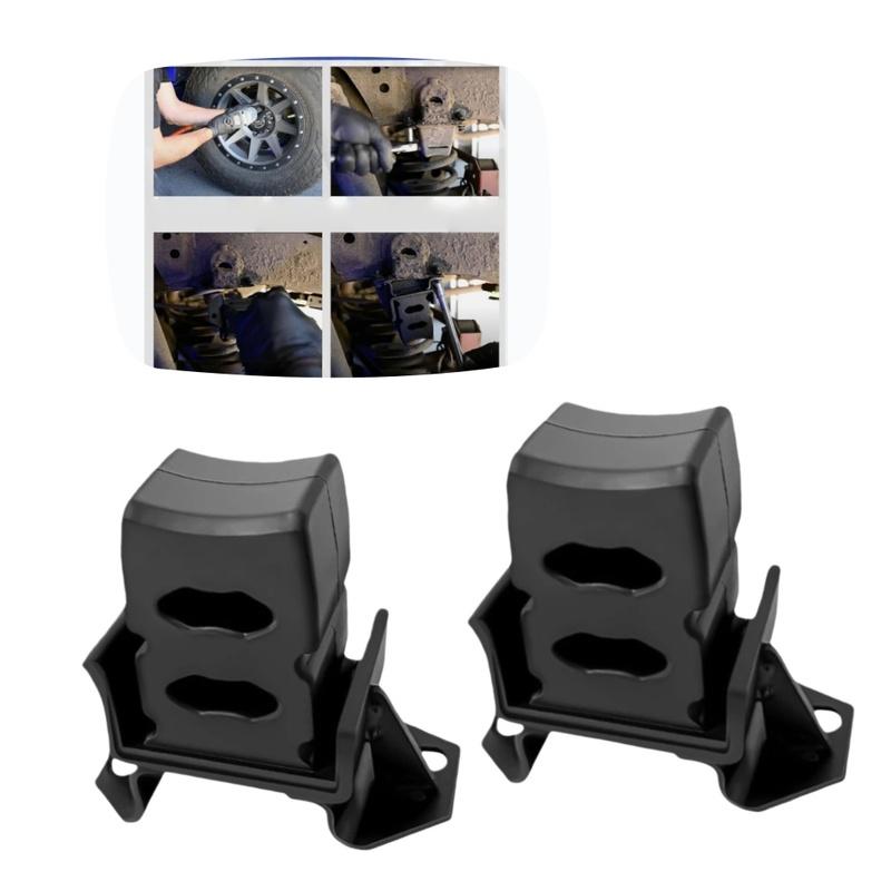 1 Pair Rear Axle Bump Stop Cushion For 2003-09 For Lexus GX470 48306-60201 Shock Absorber Parts Automobiles Accessories Black