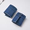 Fake Collar Detachable Denim Collar Wrist Cuffs Set Women Lightweight Dress Shirt Fake Collar Clothing Accessory