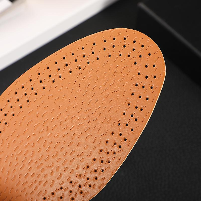 Breathable Microfiber Leather Sports Insole: Sweat-Absorbent, Durable & Comfortable