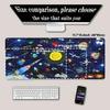cartoon Universe Space Solar System Mouse Pad XXL Anime Gamer HD print Mousepad PC Gaming offices overlock Keyboard XXL Desk Mat