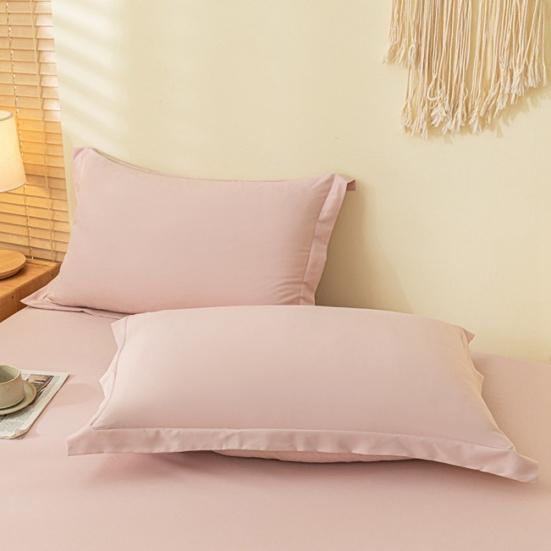 2 ks Povlak na polštář Jednobarevný Povlak na polštář Obálkový styl Potah na polštář pro Domov Ložnice Kanceláře Hotely Koleje