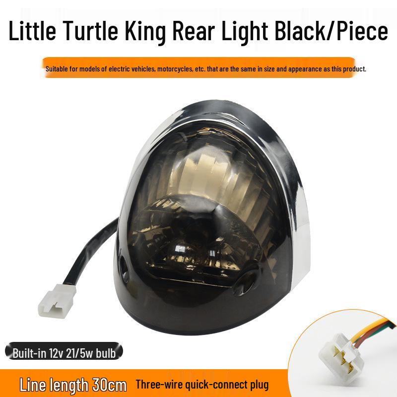 

Rear Tail Light Assembly for Small Turtle King Scooter & Electric Motorcycle