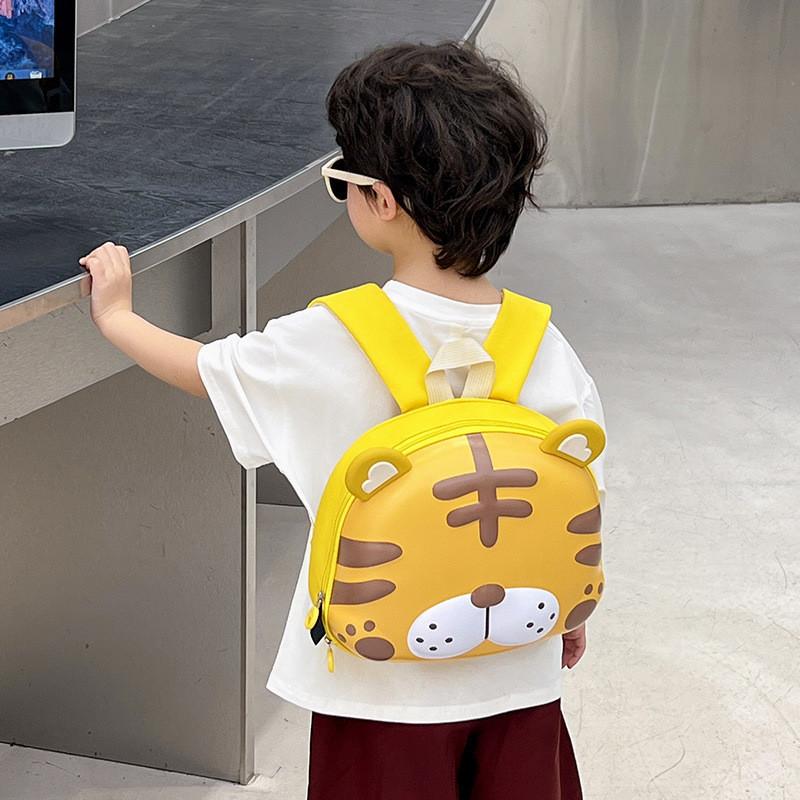 Colorful Bunny Design Eva Childrens Backpack With Curved Shoulder Straps