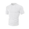 Men's Textured Jacquard T-Shirt Crew Neck Short Sleeve Casual Top