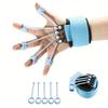 Finger Extensor Exerciser - Silicone Hand Grip Strengthening Trainer with Adjustable Resistance Band, Hand Expander for Enhance