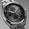 Citizen Attesa AT8040-57E Men's Titanium Watch Waterproof Luminous Silver Black Japanese Design